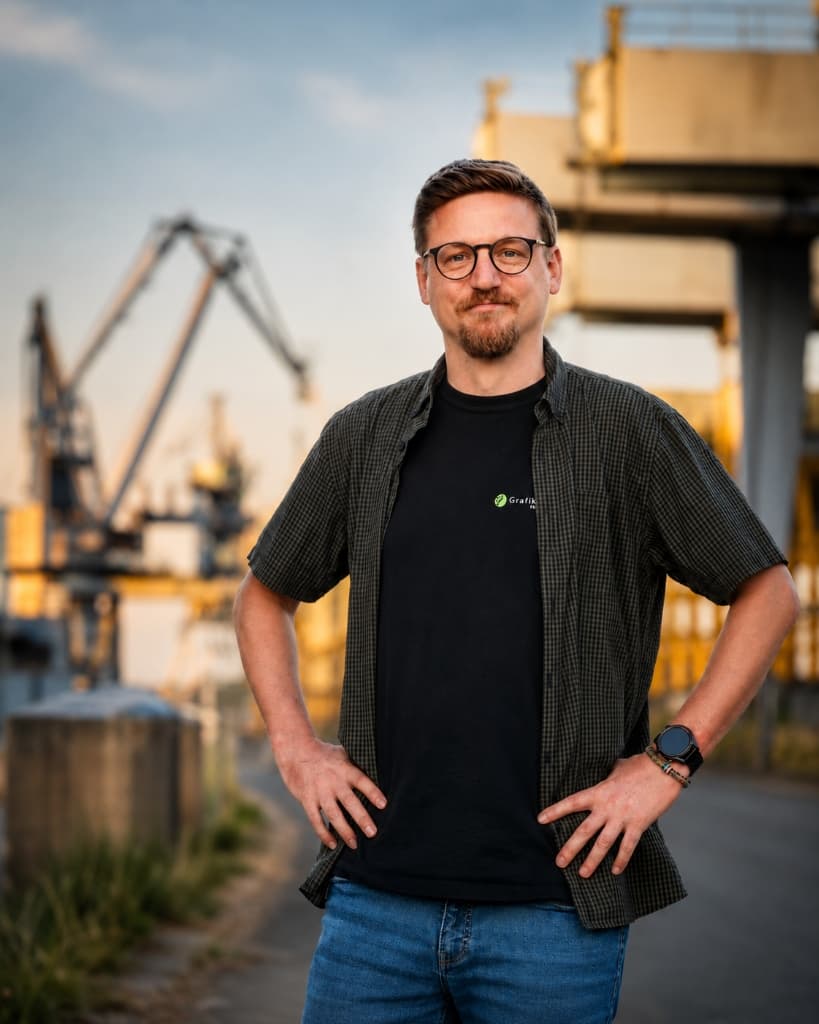 Thorsten Graf im Hafen